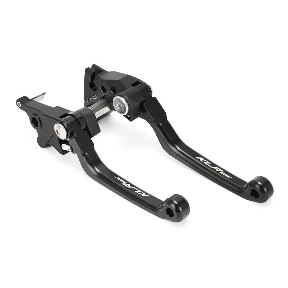CNC Pivot Brake Clutch Levers for KAWASAKI KLR 650 2008-2026 KLR 650 S ADV Q