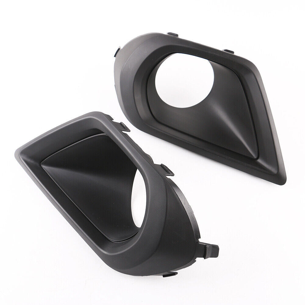 Fog light cover for 2014-2016 for Subaru Forester, left + right, black. n