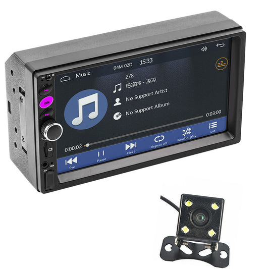 7in Car Stereo Radio MP5 Player HD Touch Screen W/Cam For Carplay Android Auto Q