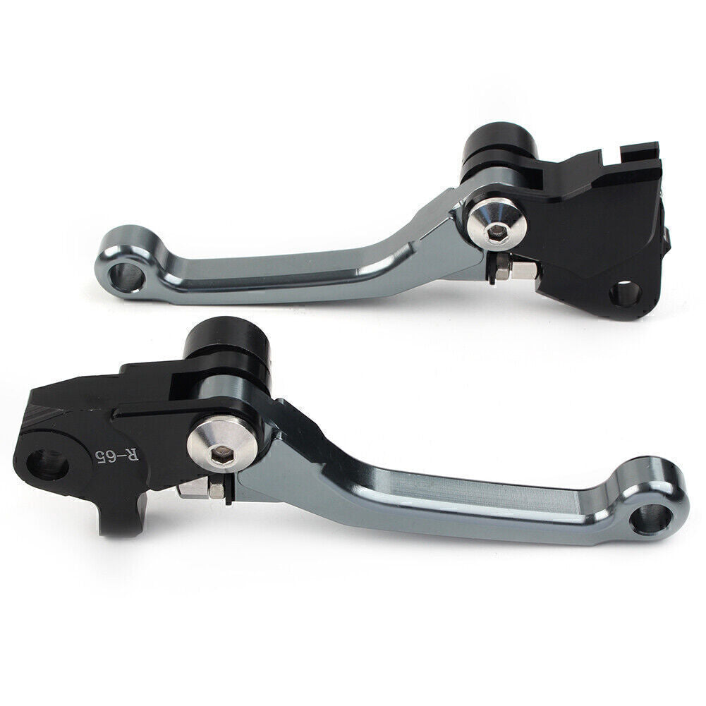 Fit for YAMAHA YZ 250F YZ 426F YZ 450F 2009-2020 Pivot Brake Clutch Levers GREY