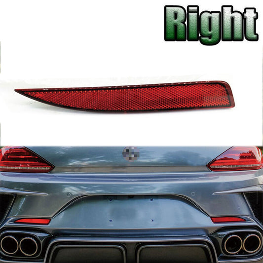 Right Rear Bumper Warning Light Strip Cover for VW Scirocco R R-Line 2011-2015 v