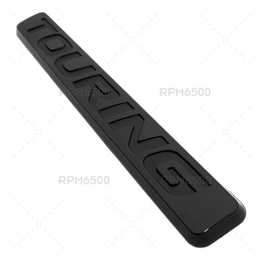 for Honda for Civic Tourer Rear Trunk Letter Badge Plaque - Glossy Black