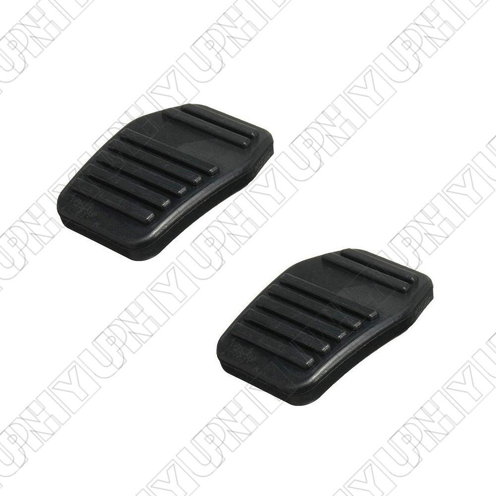 2x Rubber Brake Clutch Foot Pedal Pad for Ford Fiesta MK5 Classic Ikon 2002-2008 Q