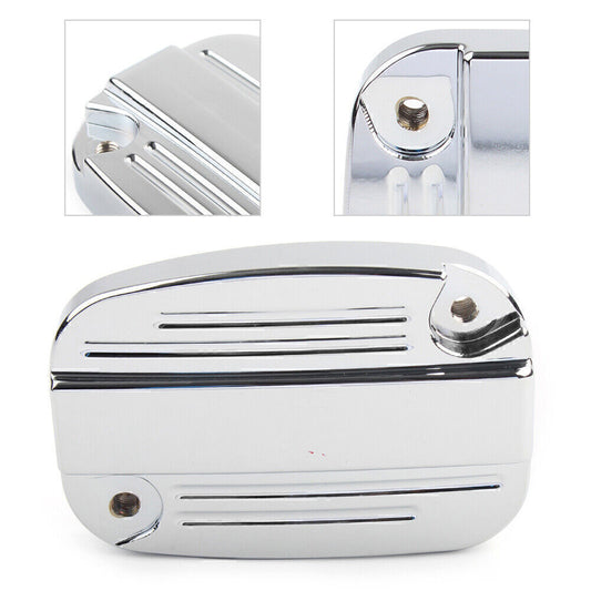 for Harley Touring Street Road Glide Chrome Right Brake Master Cylinder Cover Q