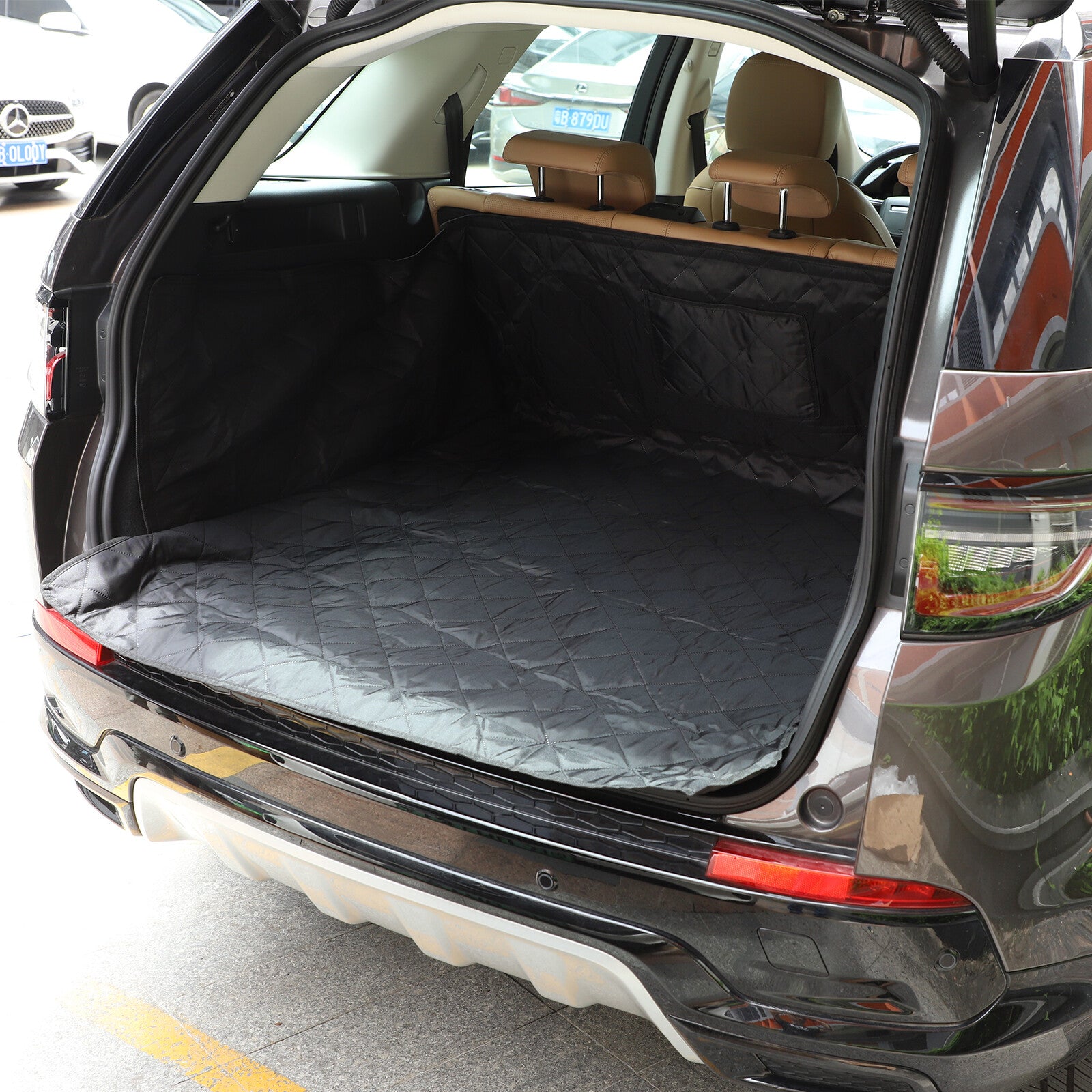 Trunk floor mat lining for cargo protection carpet suitable for Land Rover Discovery Sport 20+ n
