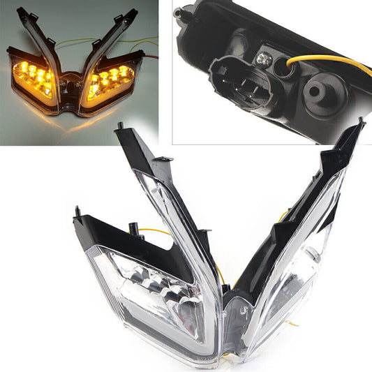 Fit for Ducati Panigale 899 959 1199 Clear LED Tail Lights Turn Signal Integrated