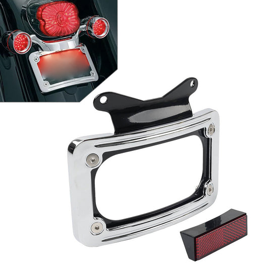 Rear License Plate Frame Bracket for Harley Touring Road Glide FLTRX 2010-2023