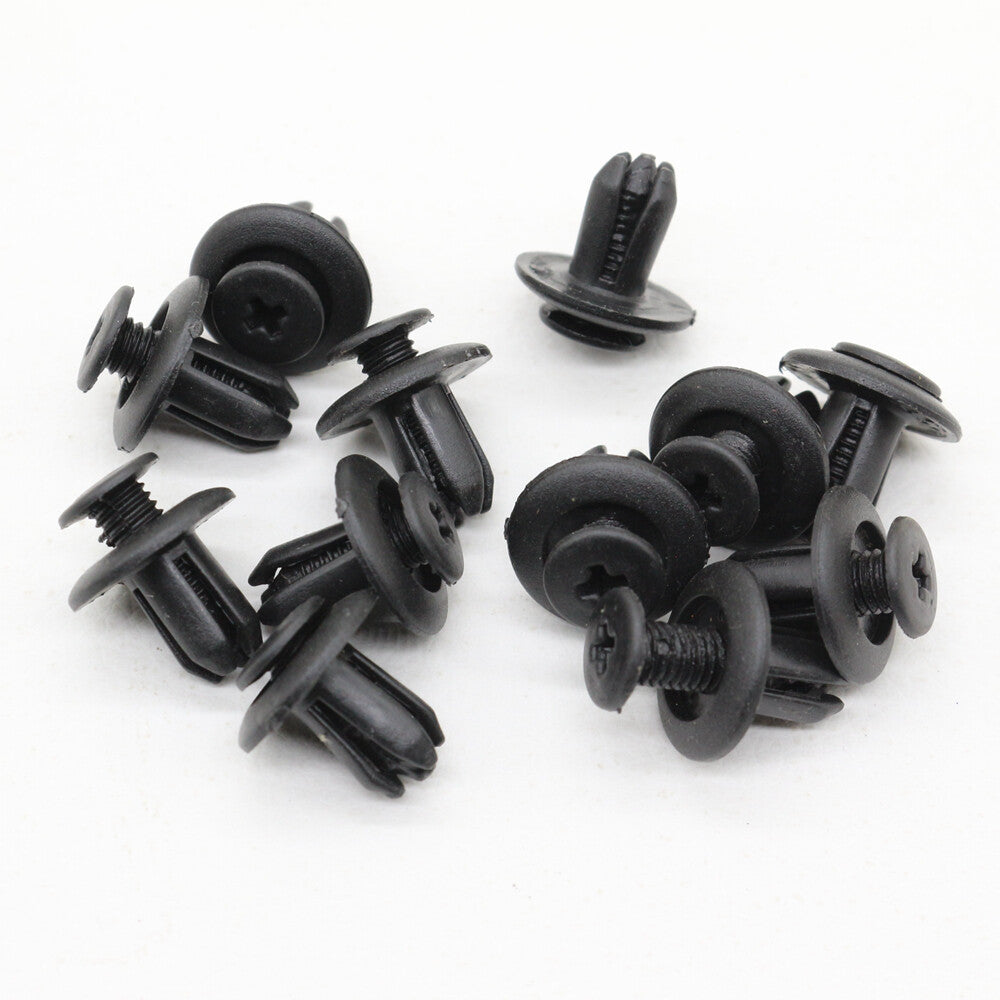 50 Bumper Fender  Cowl Grille Retainer Plastic Screw for Ford for Mazda for Hyundai for Kia