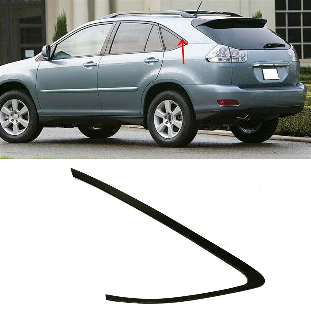 LH Driver Side Rear Quarter Window Trim for Lexus RX330 RX350 RX400h 2004-2009