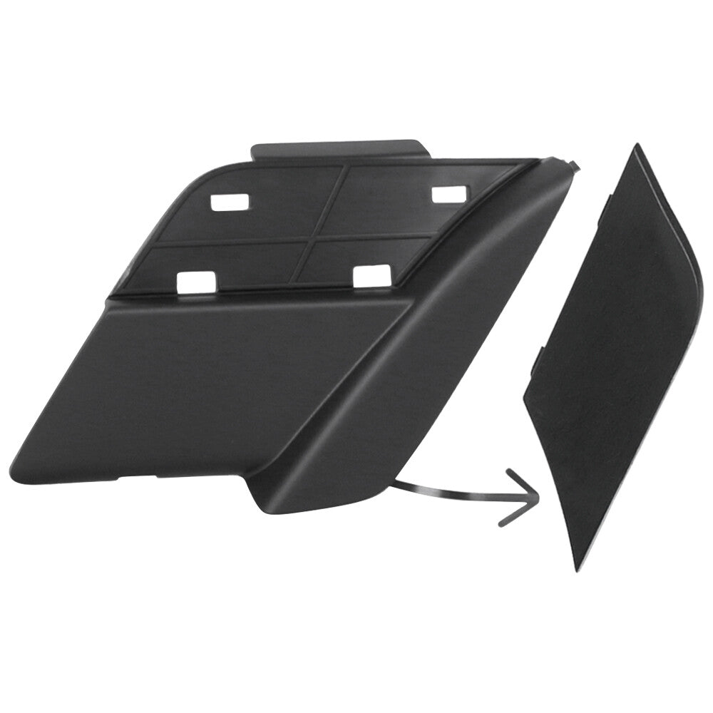Front Bumper Tow Hook Cover Cap Set Unpainted For SX4 Scross Facelift 2016-2020 Q