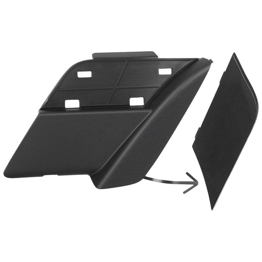 Front Bumper Tow Hook Cover Cap Set Unpainted For SX4 Scross Facelift 2016-2020 Q