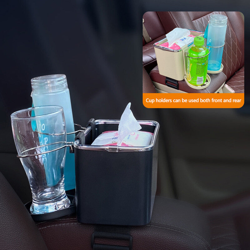 1Pc Car Folding Cup Holder Drink Holder Adjustable Vehicle Boat Marine RV EA Blk Q