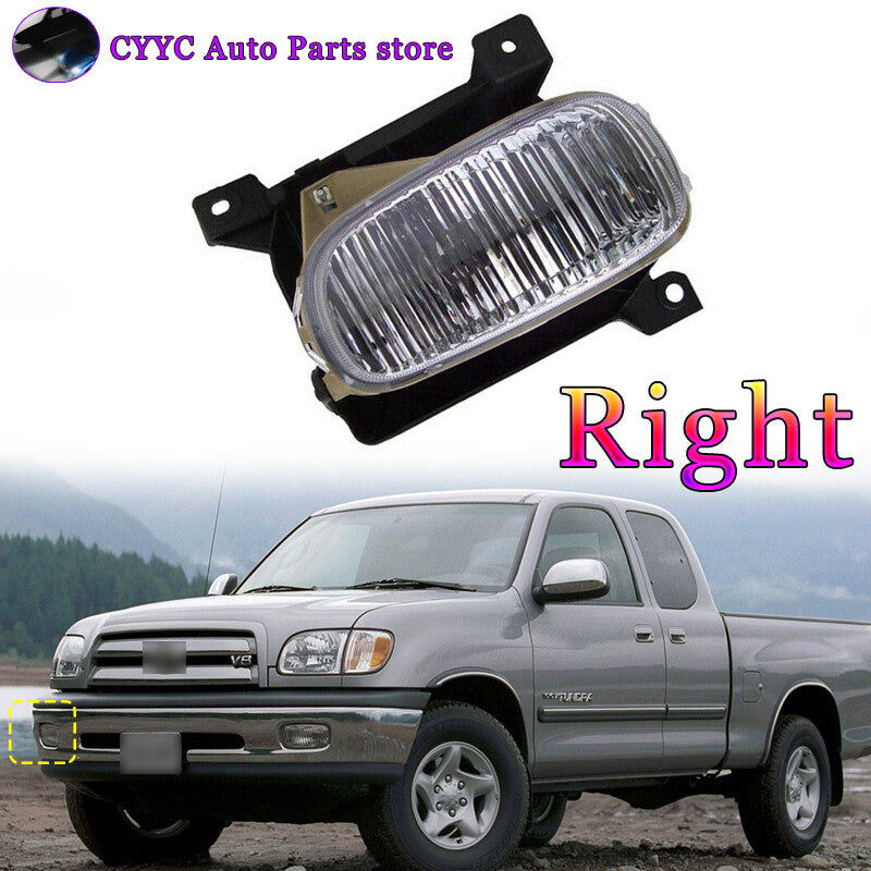 Front Fog Lamp (Steel Bumper) Right for Toyota Tundra Pickup 2000-2006