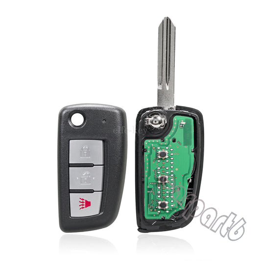2 Full Remote Entry Flip Key Fob For 2014 2015 2016 2017 2018 2019 for Nissan Rogue Q