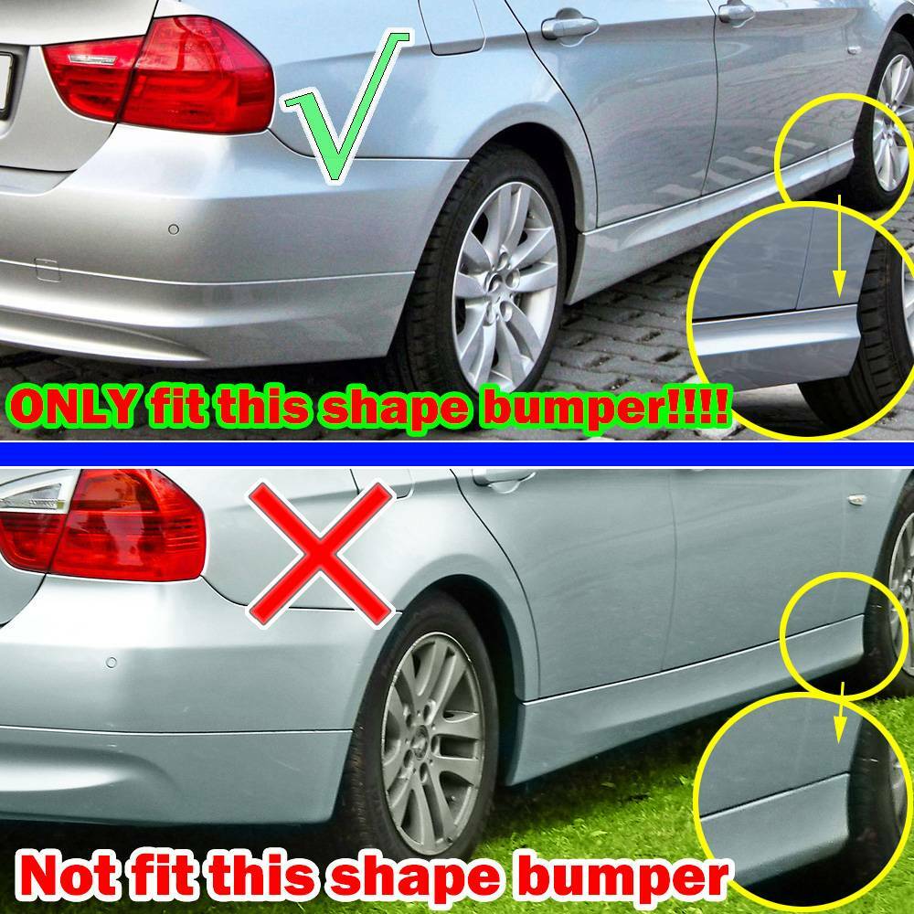 for BMW 3 Series E90 4dr E91 Touring 2008-2012 Splash Guard Mud Flaps Front Rear Q