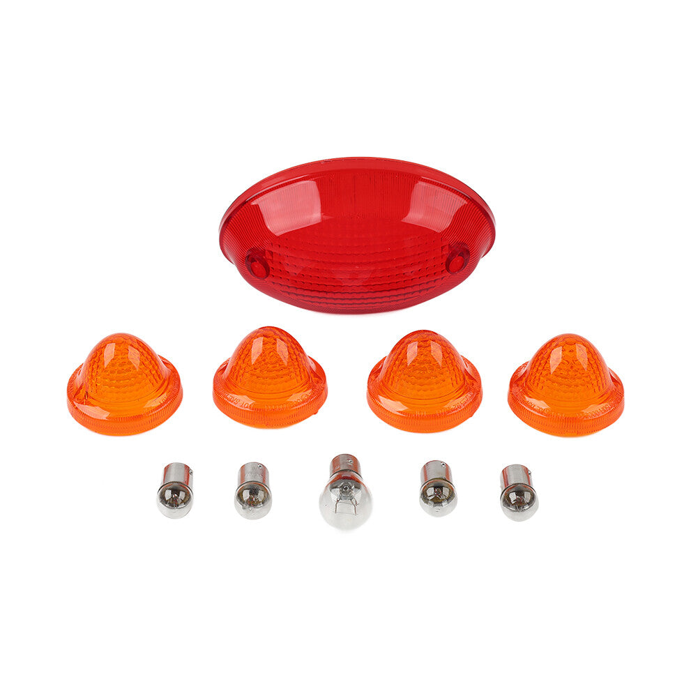Turn Signals Cover Tail Light Lens fits For T100 Scrambler Speedmaster Roadster