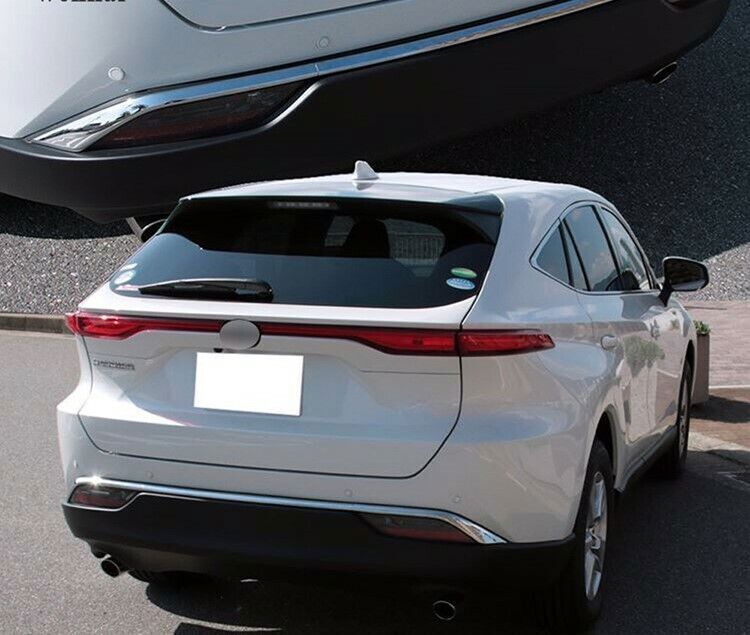 New Rear Lower Bumper Chrome Style Cover Trim For 2020-2023 for Toyota Harrier Venza