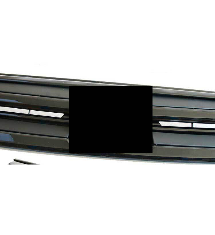 for Mitsubishi Outlander 2016-2020 Black ABS Front Bumper Upper Center Grille 1x