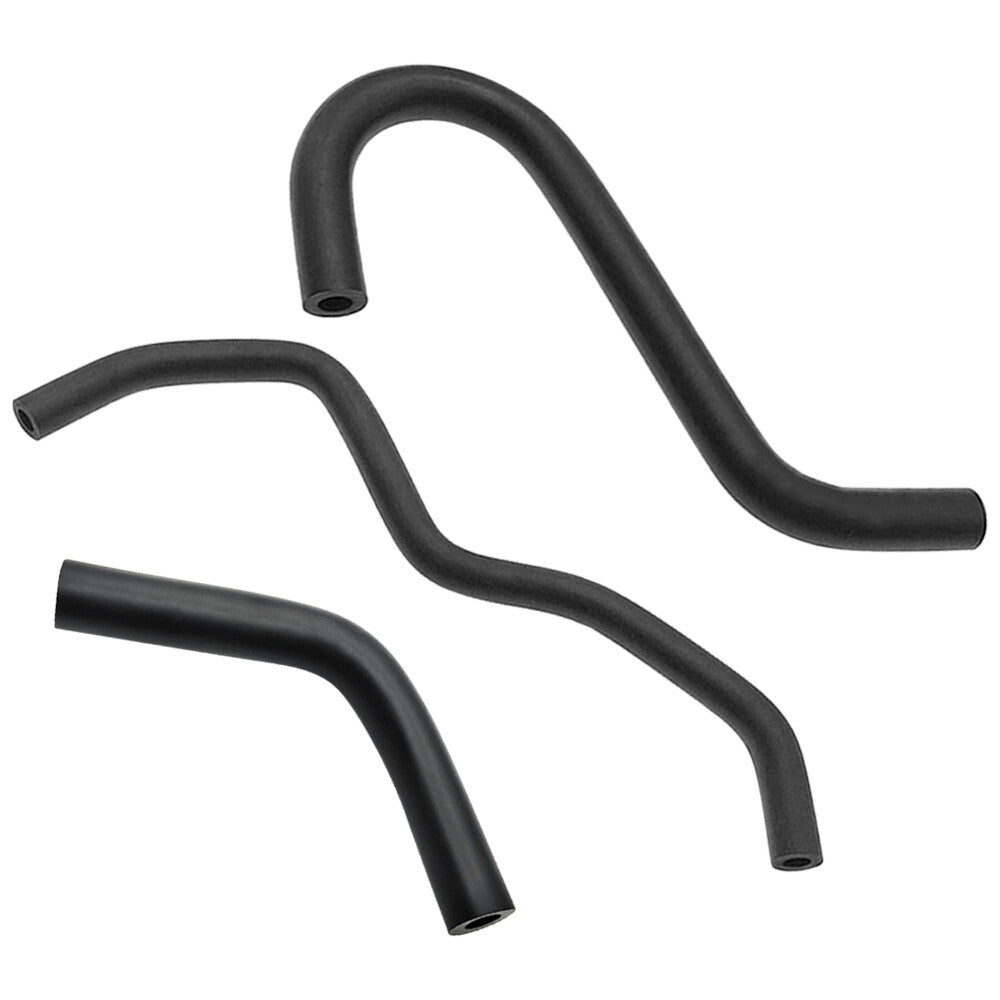 3Pcs Air Control Valve Outlet Hose Breather Heater Rubber for Civic 2012 to 2015 Q
