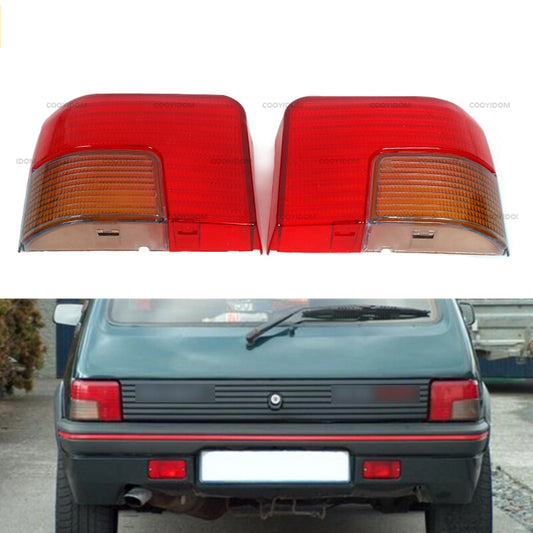1 Pair Turn Signal Indicator Taillight light shade for Peugeot 205 1983-1994 v
