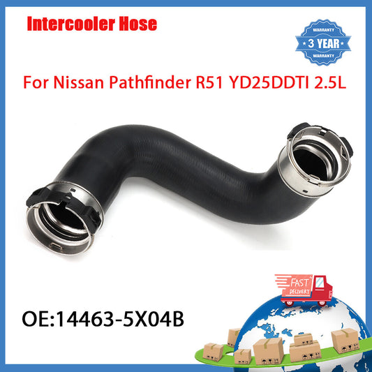 1x Intercooler Hose Hot Side Suitable for Nissan Navara D40 NP300 YD25DDTI 2.5L