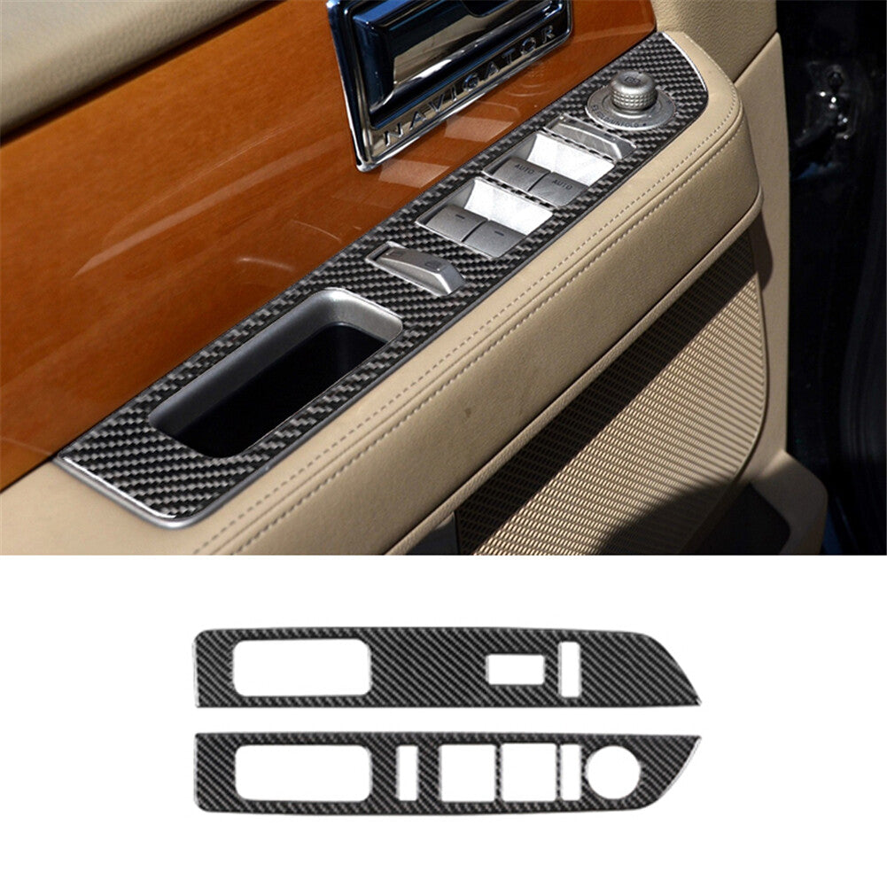 Carbon Fiber Key Hole Decorative Cover Trim for Panamera 2010-2016 v