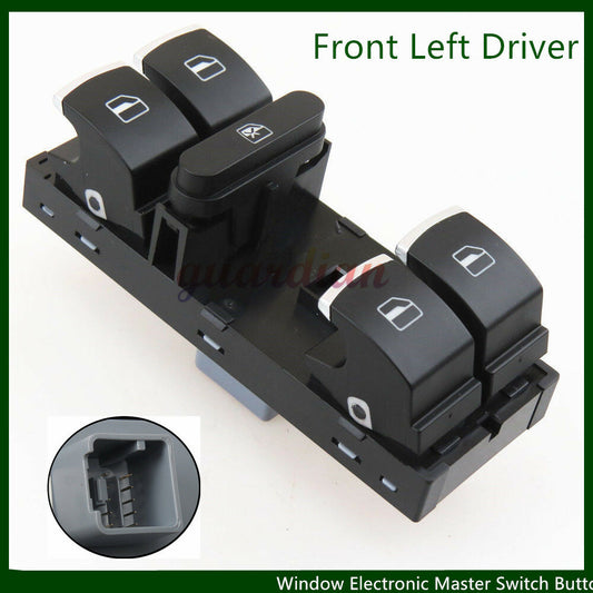 Driver's side power window main switch 5ND959857 is suitable for Volkswagen for Passat , for Golf , for Jetta MK5.