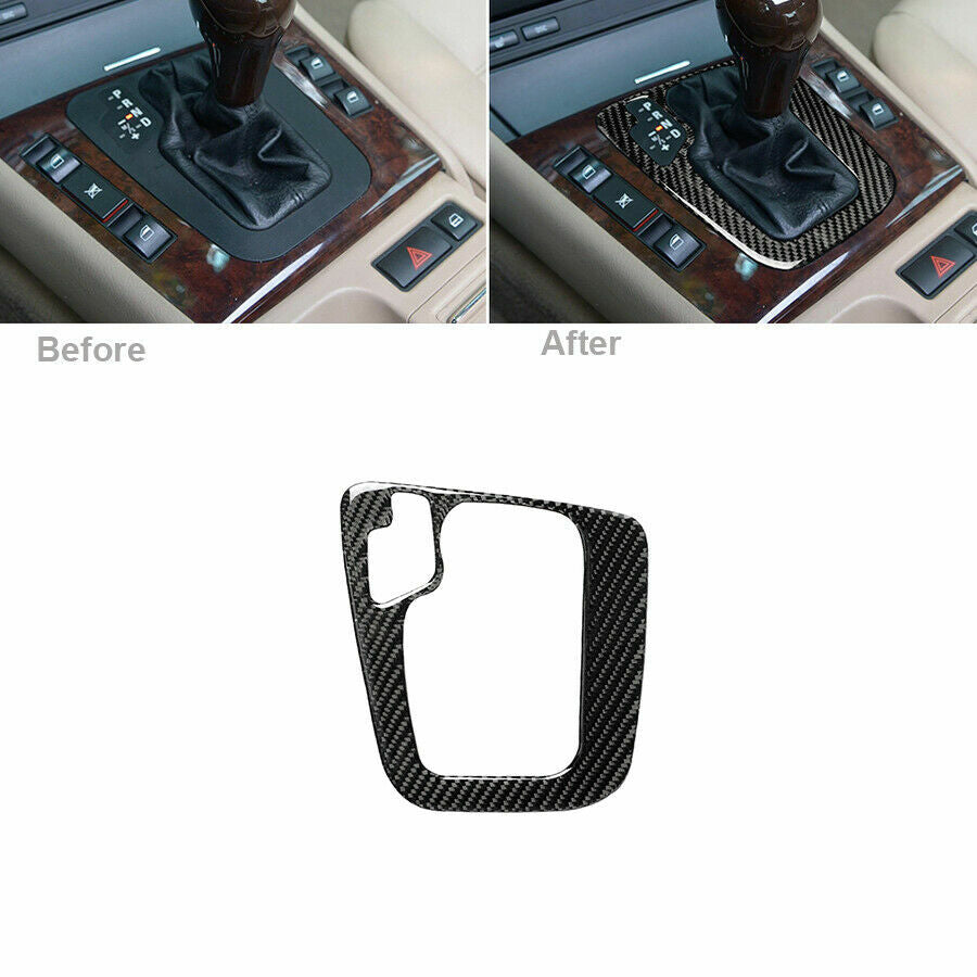 Carbon fiber gear shift cover suitable for BMW 3 Series E46 (1998-05-)
