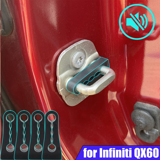 for Nissan Qashqai J10 J11 X-Trail Tiida Juke Door Lock Damper Deadening Seal