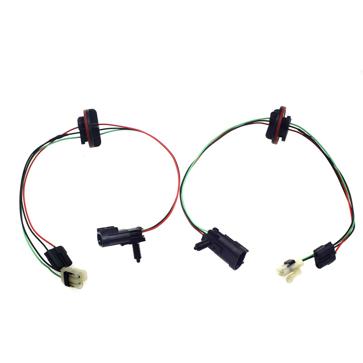 2-Pack Quad Halogen Headlight Wiring Harness 68193062AB for for Dodge for Ram 1500- v