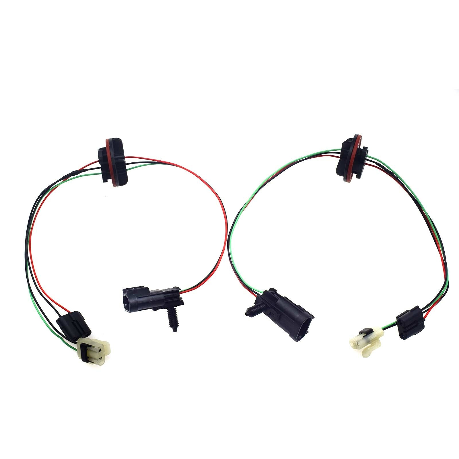 2-Pack Quad Halogen Headlight Wiring Harness 68193062AB for for Dodge for Ram 1500- v
