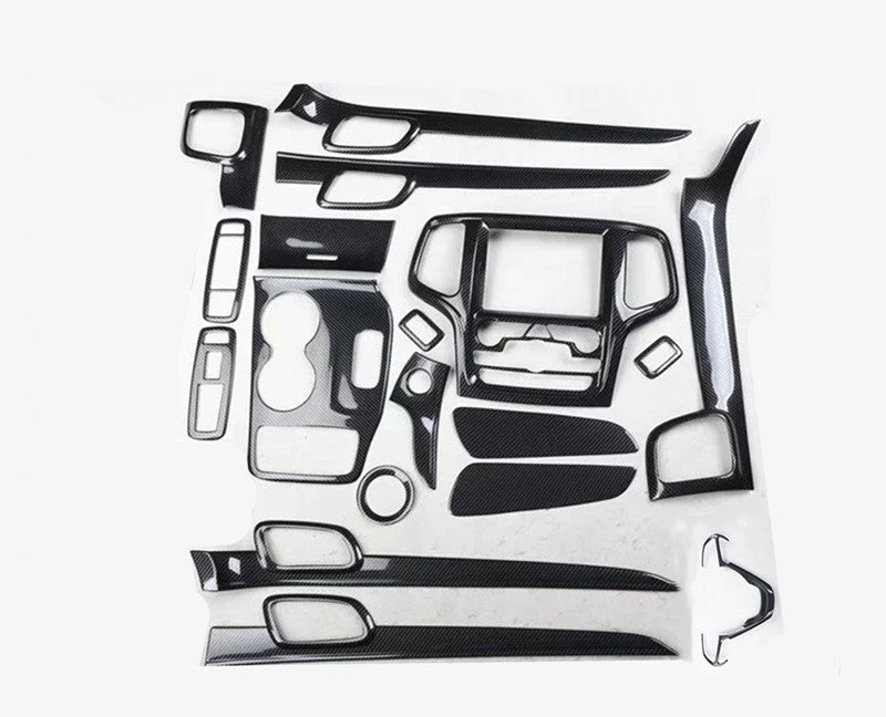 ABS Carbon Fiber Interior Kit Cover Trim for Jeep Grand Cherokee 2014 2015-2019 n