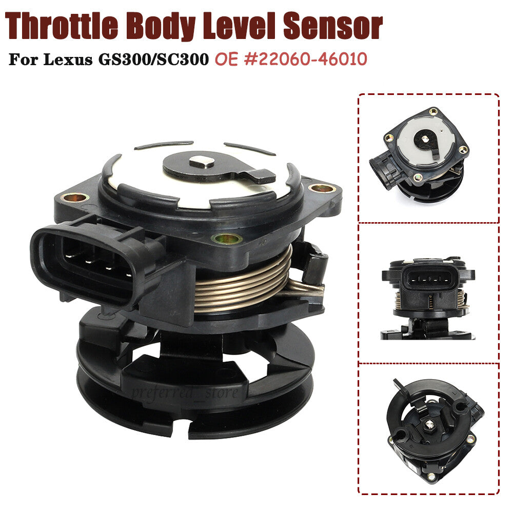 Throttle body fluid level sensor suitable for 1998-2000 for Lexus GS300 SC300 3.0L L6 22060-46010- v