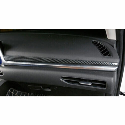 for Hyundai Sonata 2020-2023 Carbon Fiber Console Dashboard Stripe Cover Trim