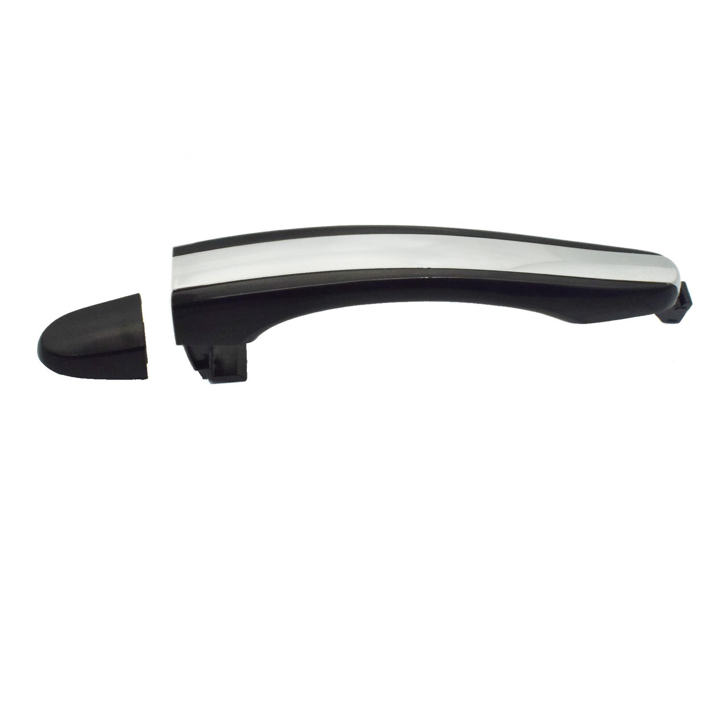 Right front chrome exterior door handle with keyhole for Hyundai Azera 2006 - 2011 - n