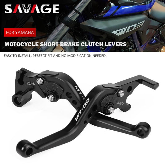 CNC Short Brake Clutch Levers for YAMAHA MT-03 2015-2025 MT03 MT 03 2023 2022 Q