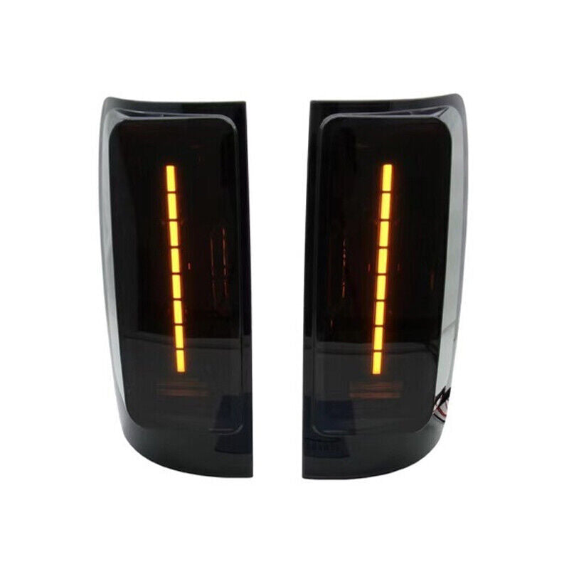 A pair of smoked LED taillights for Holden Colorado RG 2012 - 2020