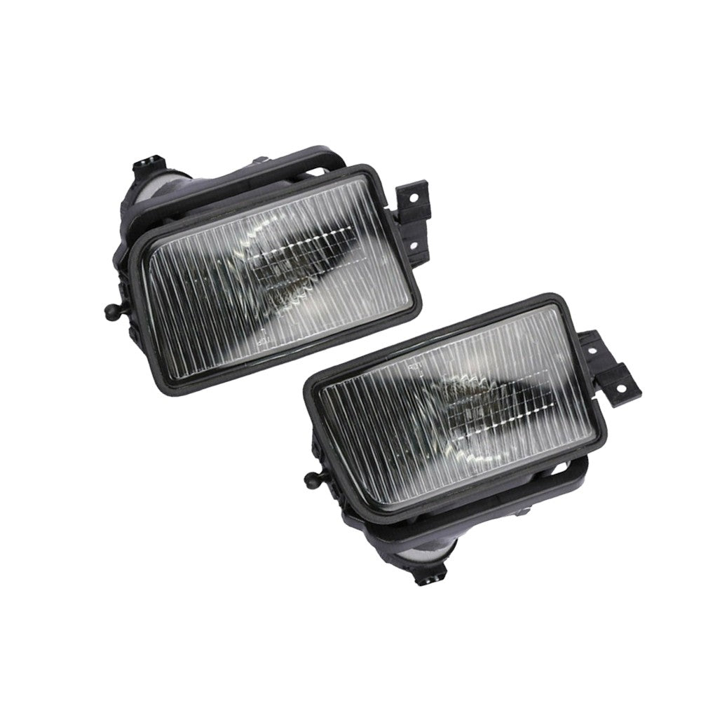 For 5 Series E34 525i 530i Front Left Right Fog Light Driving Lamp W/Bulb