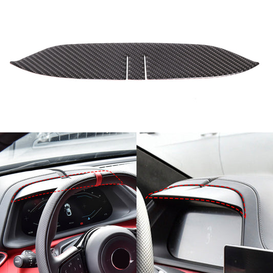 Red Carbon for Mazda Miata MX-5 4th 2Dr Interior Handbrake Trim Cover 2016-24- v