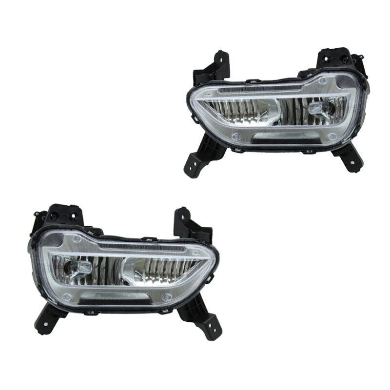Left Right Front Bumper Fog Light Driving Lamp for Hyundai Grand H1 2018-2021
