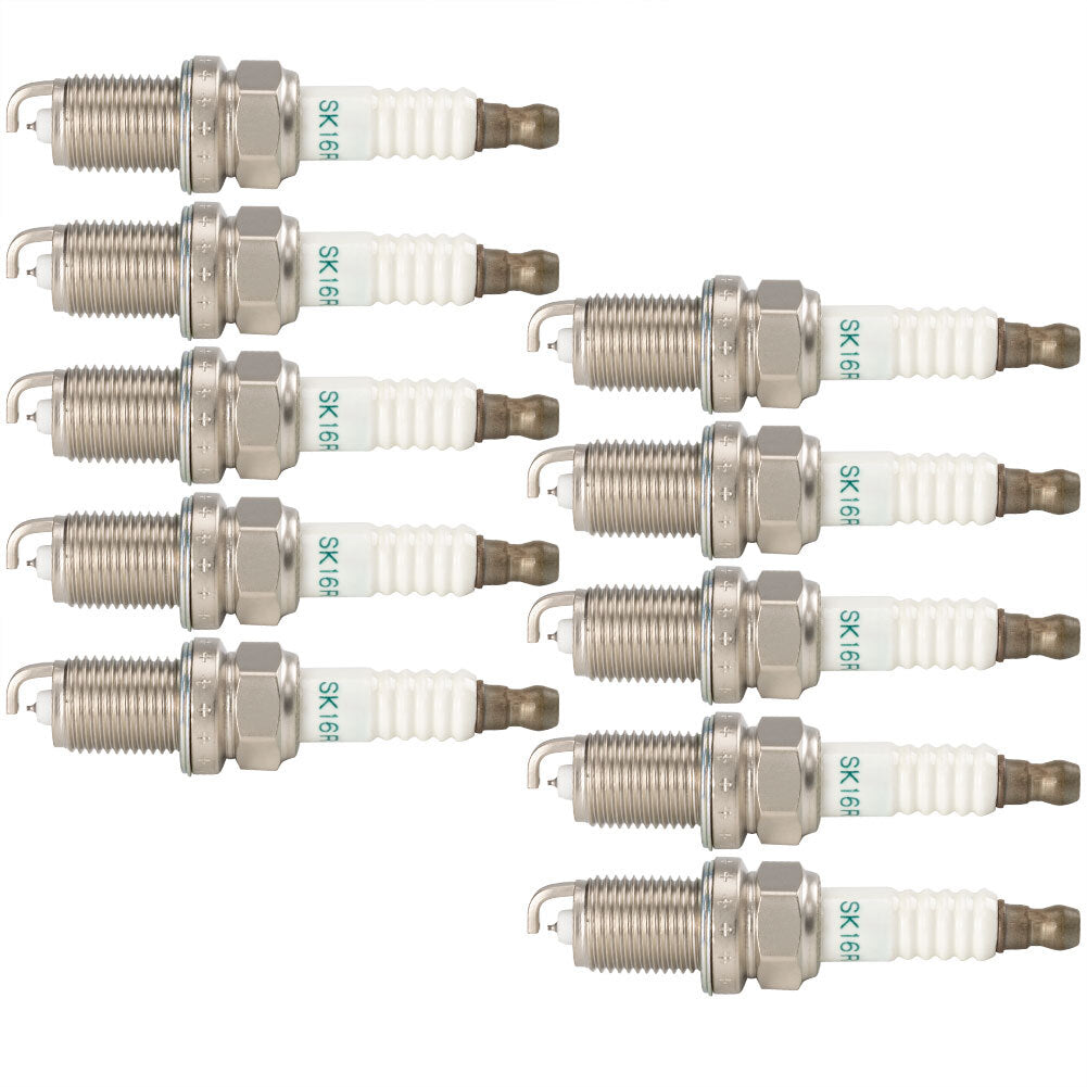 10-pack of iridium spark plugs SK16R11 for Yaris Prius 90919-01240 Q