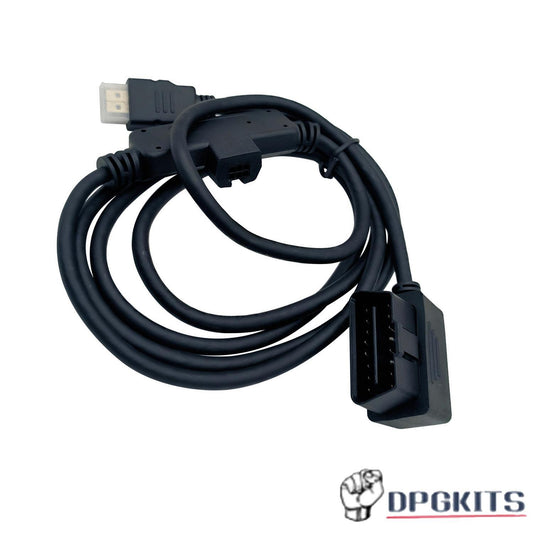 OBDII To HDMI Monitor Cable Plug For Edge CS2/CTS2/CTS3 Plug Monitor Replace