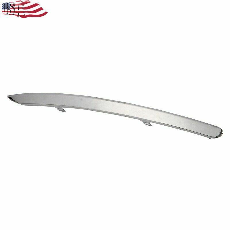 1 pair of front bumper eyeliner trim for Kia Sportage Chrome 2011-2015