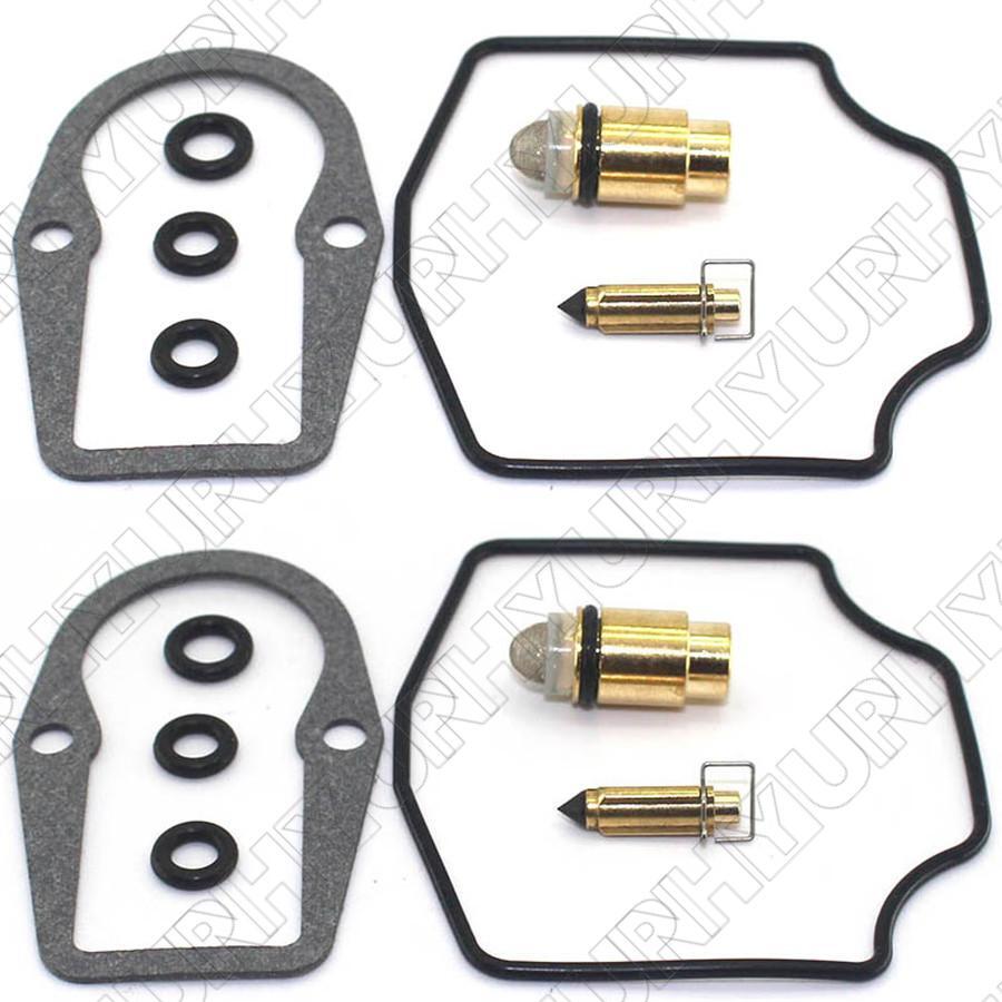 2 Sets for Yamaha XT550 XT600 TT600 Carburetor Repair Kit Carb Rebuild Kit Q