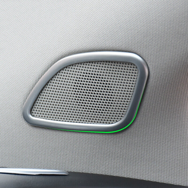 Inner A Post Speaker Frame Cover Trim Fit for Nissan Murano 2015-21 Silver Matte