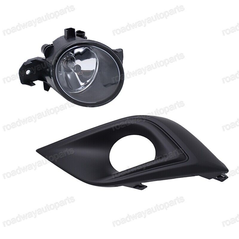 Left Side Fog Light Driving Lamp w/Bezel Cover+Bulb for Nissan Murano 2015-2018