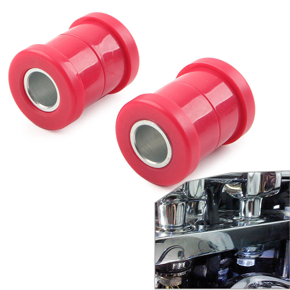Lenker Riser Buchsen f¨¹r for Harley Sportster Softail Dyna Super Glide FXD Rot