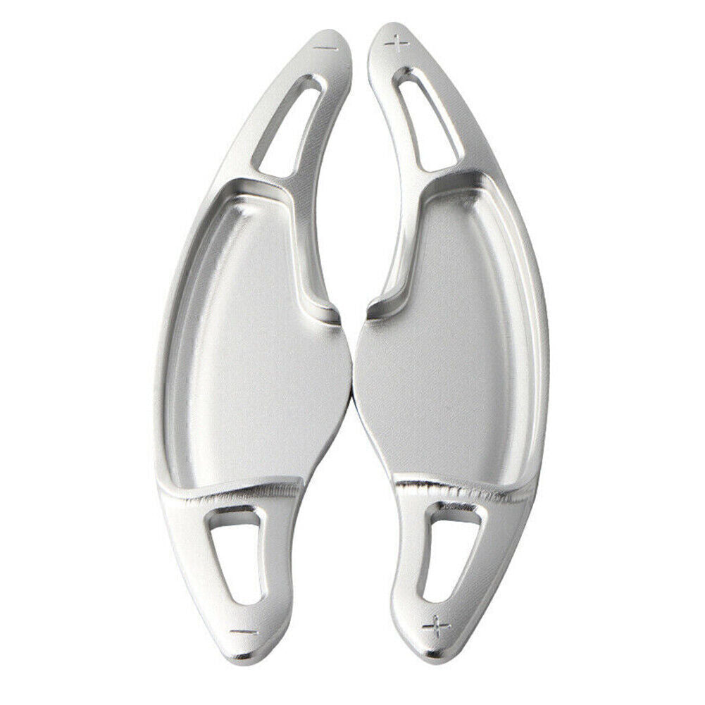 Silver Steering Wheel Shift Paddle Gear Shifter Extension for Hyundai Sonata 9 Q