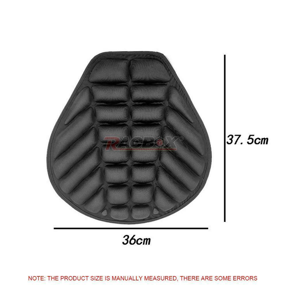 Motorcycle Comfort Gel for Seat Cushion Pillow Pad Cover Anti-shock Universal Black