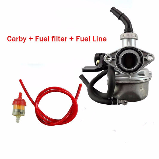 PZ19mm Carburetor + Fuel Filter for Pit Dirt bike ATV TAOTAO CRF50 Apollo 110 90